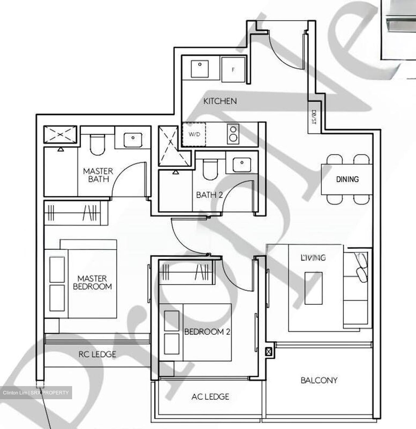 Amo Residence (D20), Apartment #513053091